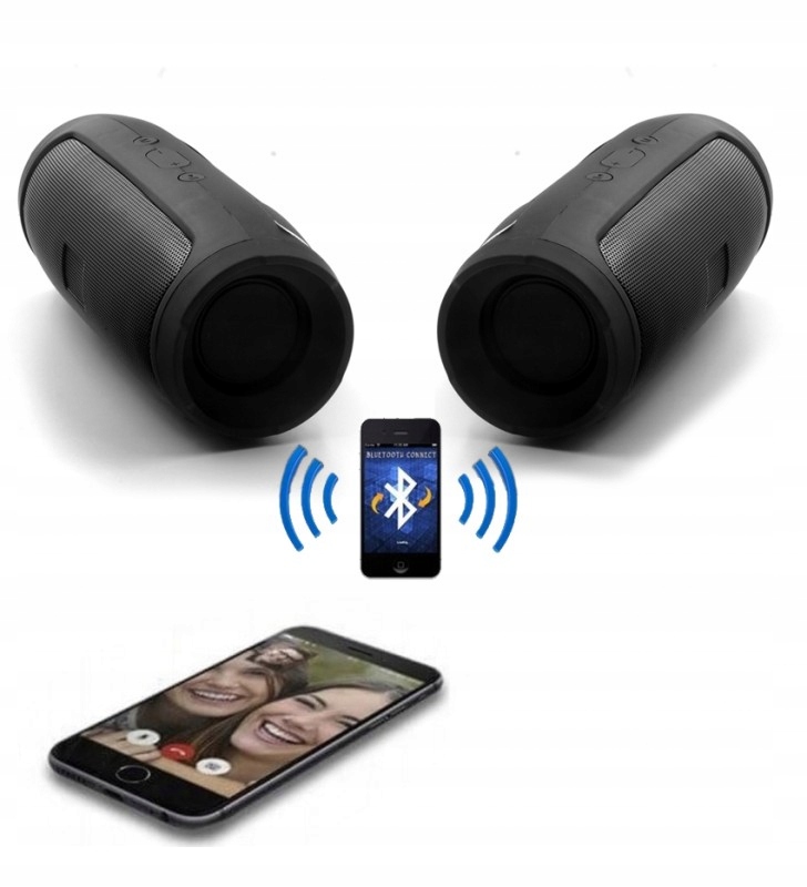 XXL GŁOŚNIK BEZPRZEWODOWY BLUETOOTH RADIO BASS Waga produktu z opakowaniem jednostkowym 0.61 kg