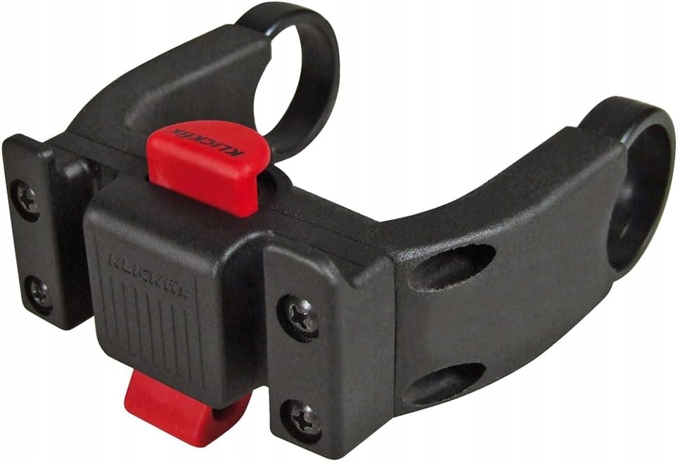 KLICKfix 868197 Adapter na Kierownicę Rowerową Czarny do 7 kg