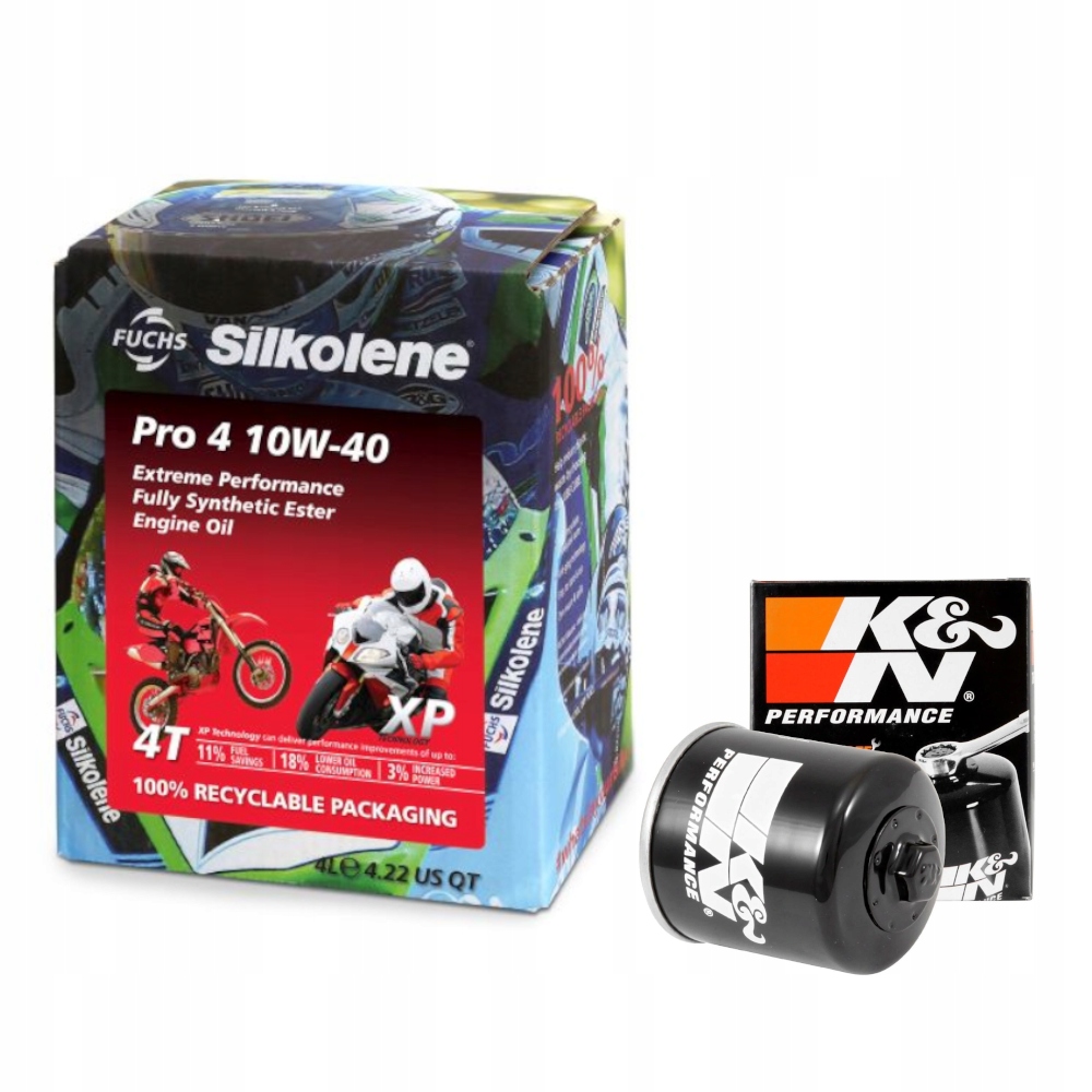 Olej FUCHS Silkolene PRO 4 XP 10W40 4l + KN204