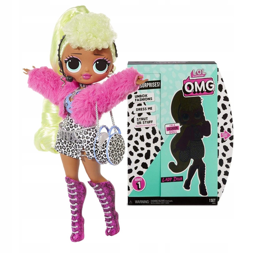 

Lalka Lady Diva Lol Omg Surprise O.m.g. Fashion S1