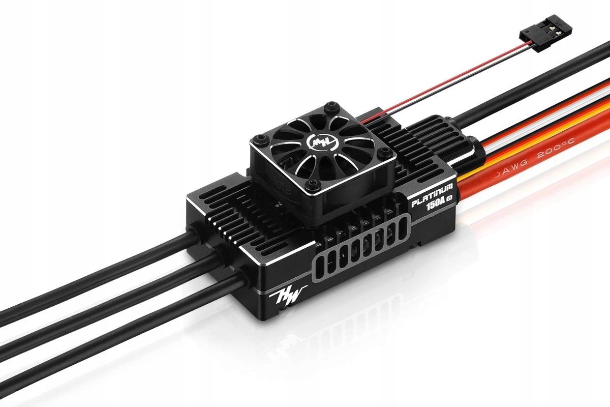 Hobbywing Bezkartáčový Regulátor Platinum 150A V5 3-8S Letadlo Vrtulník