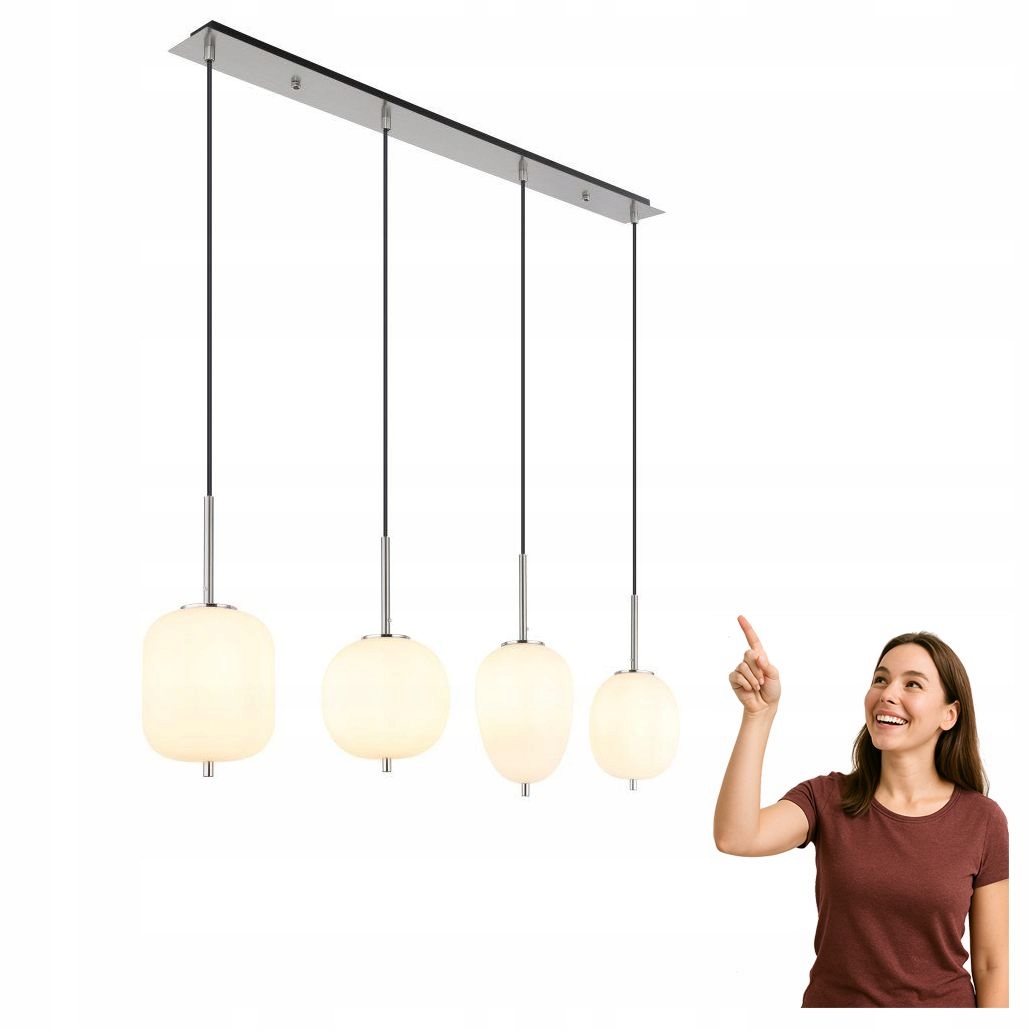 Závesná lampa Blacky I 15345-4NO Globo