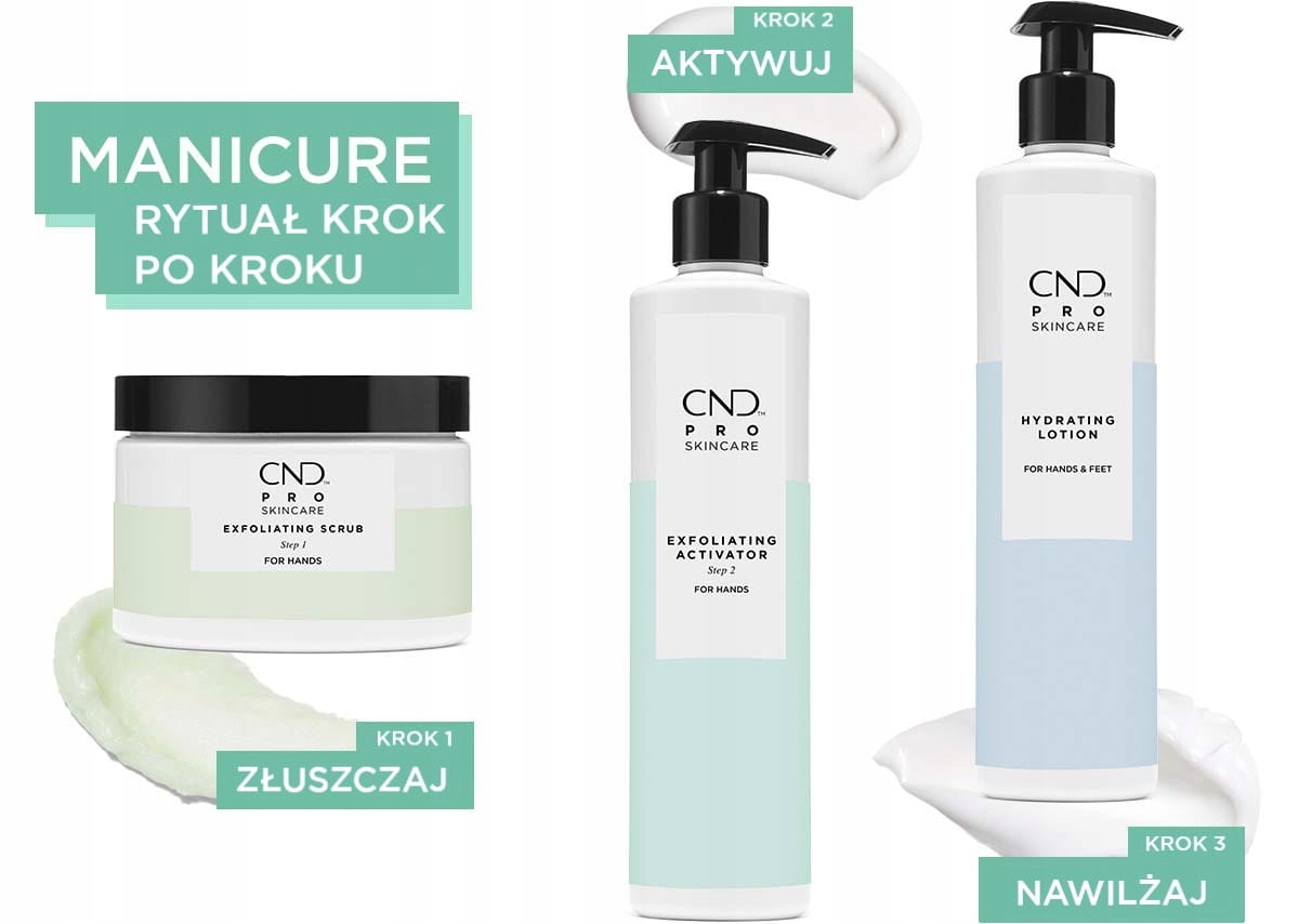KROK 2 Aktywator nawilżające serum do dłoni 300 ml Marka CND