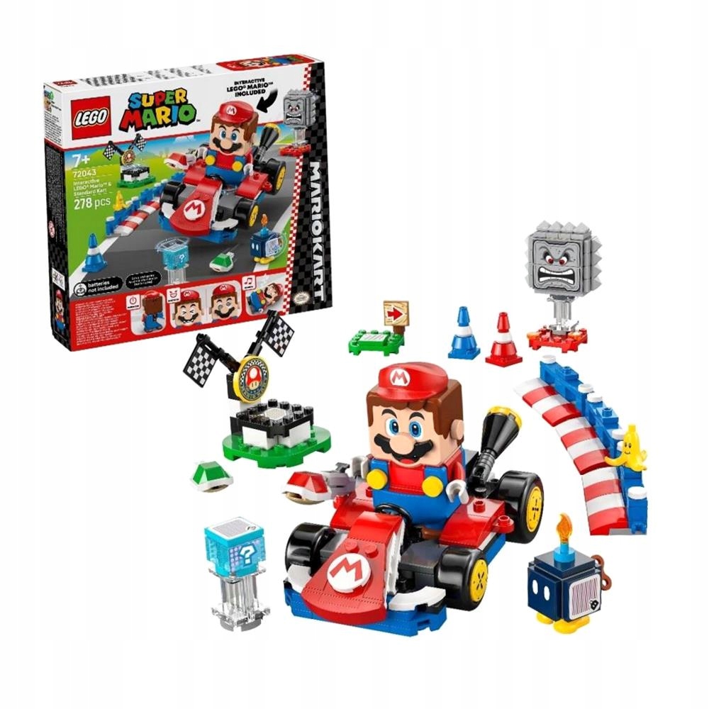 Lego (r) Mario 72043 Mario Karet Figurka