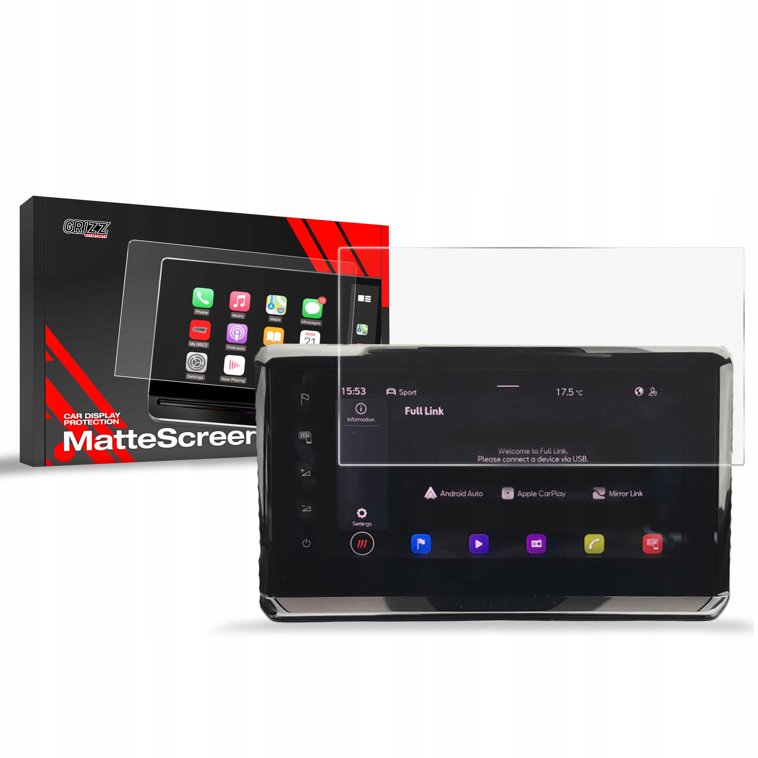 Folia Antyodciskowa do Seat Arona 9,2" (2021-2025)