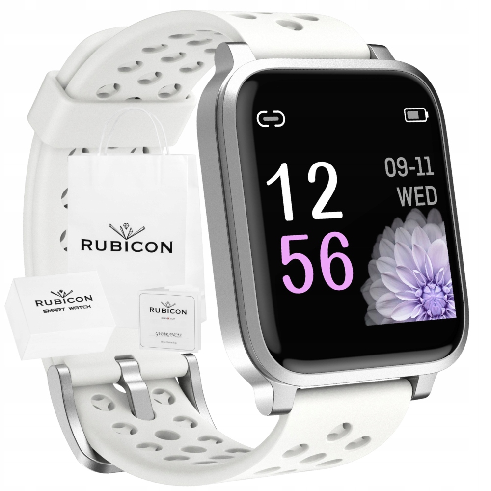 

Luksusowy Smartwatch Rubicon Tętno Pogoda Kroki