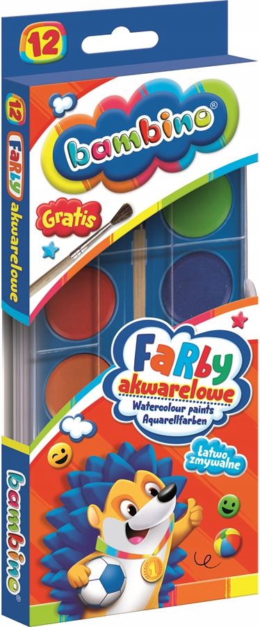 

Farby Akwarelowe Wodne Bambino