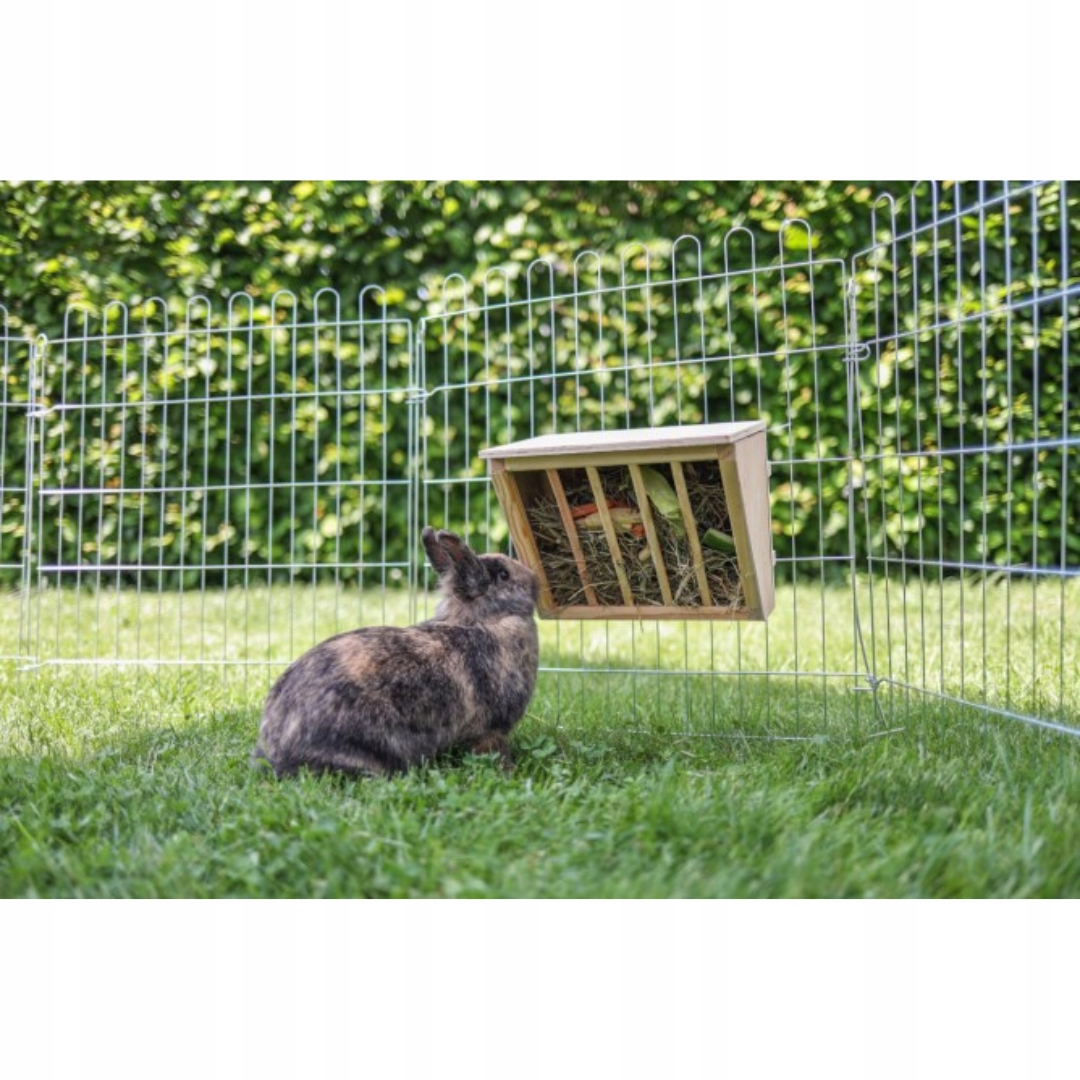 Levně Krmítko na seno pro hlodavce závěsné Eko 25x17x20 cm Kerbl