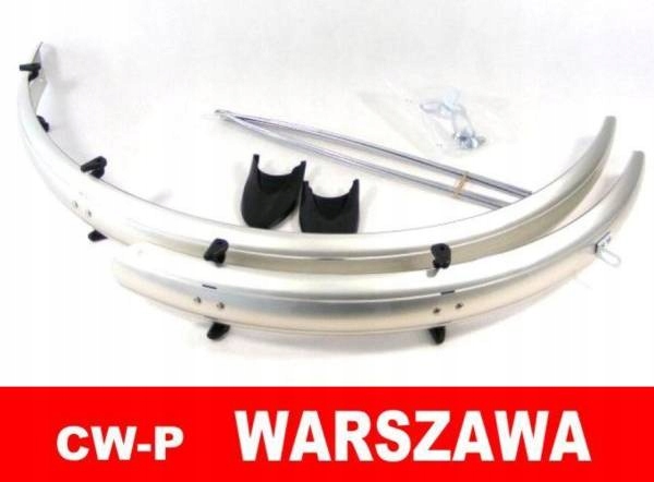 Błotniki ORION 28 cali / 48 mm WINYLOWE Silver Marka Orion