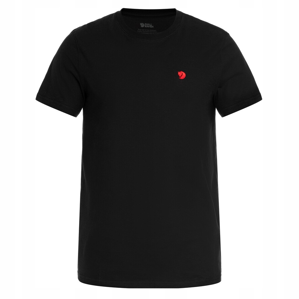 Tričko bavlněné pánské tričko Fjallraven Hemp Blend Black L