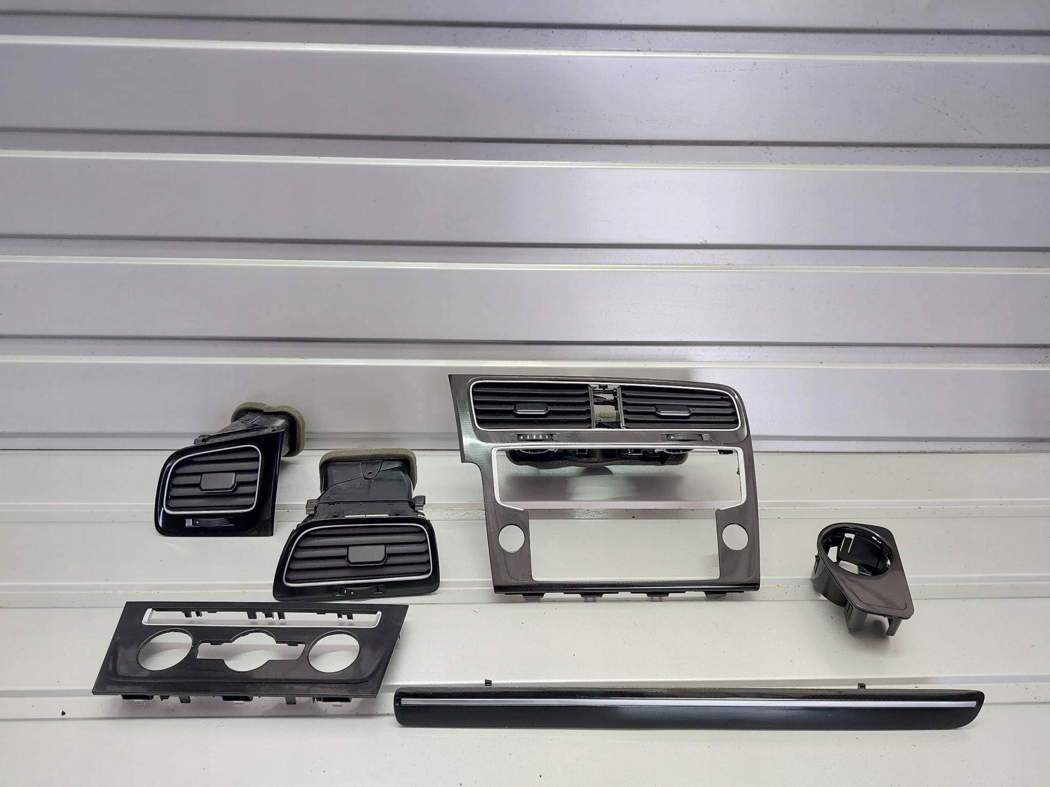 VW GOLF VII КОНСОЛЬ ДЕКОР ДЕКОР CARBON CARBON