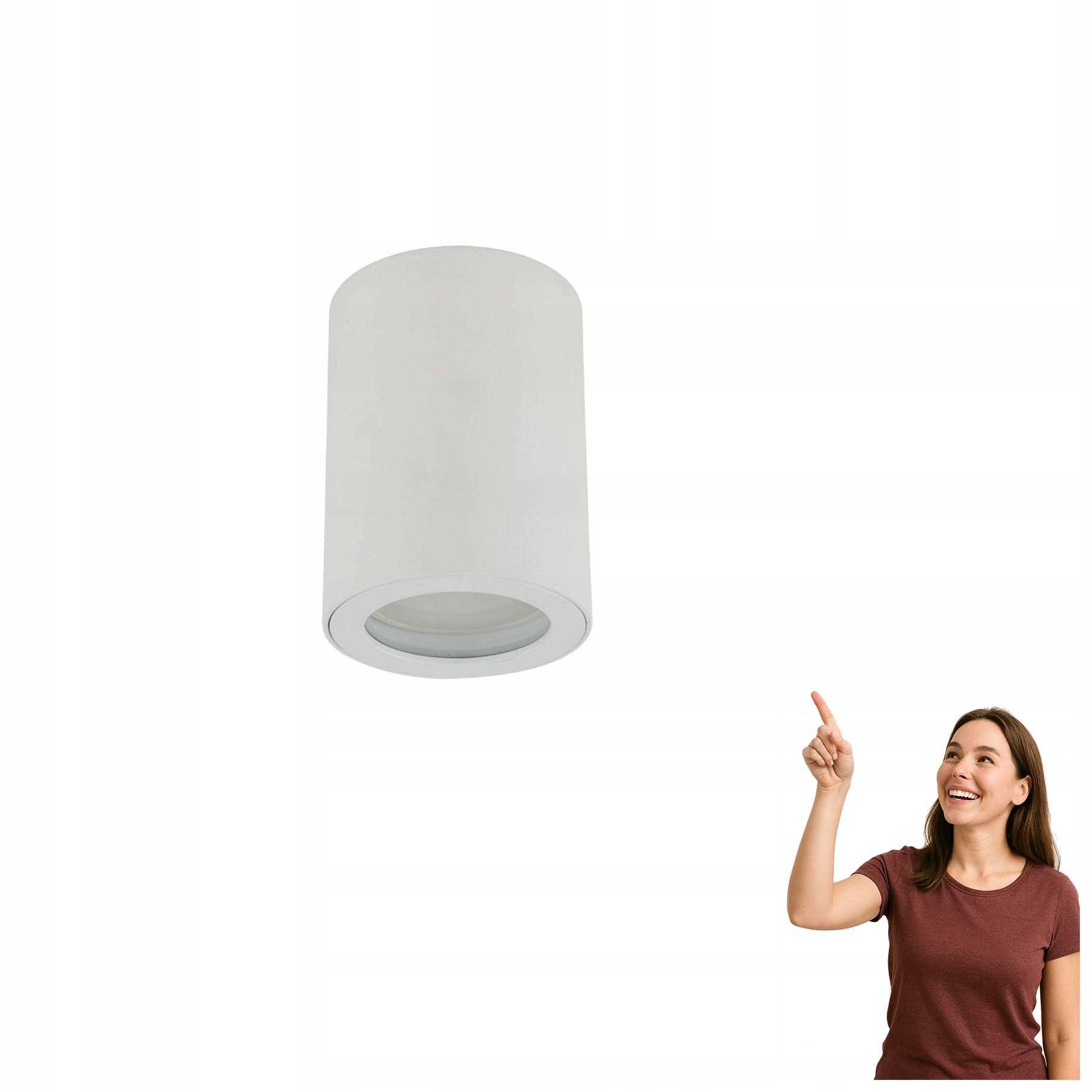 Venkovní nástěnné svítidlo IP44 Ligno White 10932 Tk Lighting