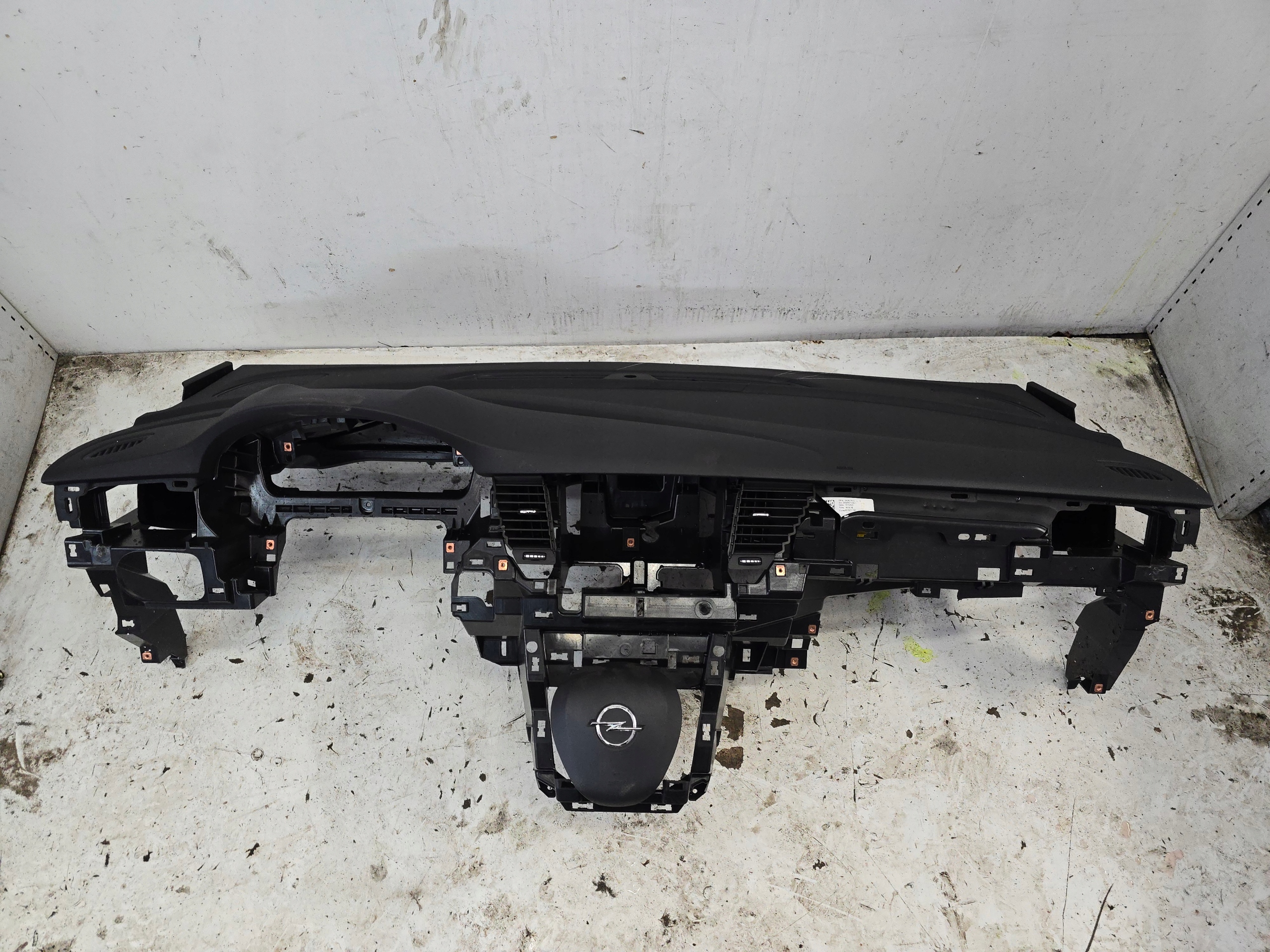 OPEL ASTRA K LIFT console dashboard panel airbags original