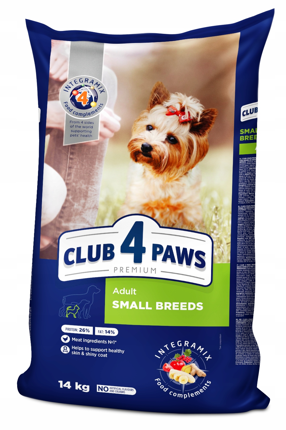 Levně Club 4 Paws Premium suché krmivo pro psy malých plemen 14 kg