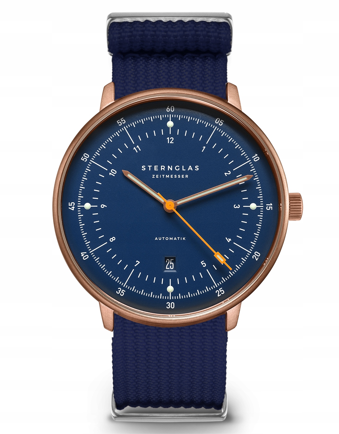 Nowy Zegarek męski Sternglas Hamburg S02-HH46-FI08 Automatik