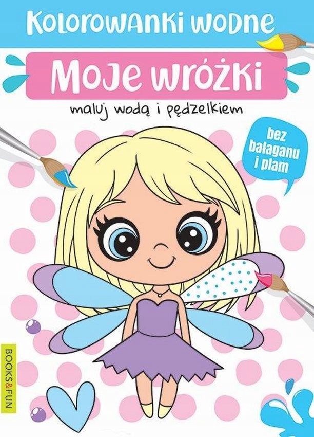

Kolorowanka Wodna Moje wróżki