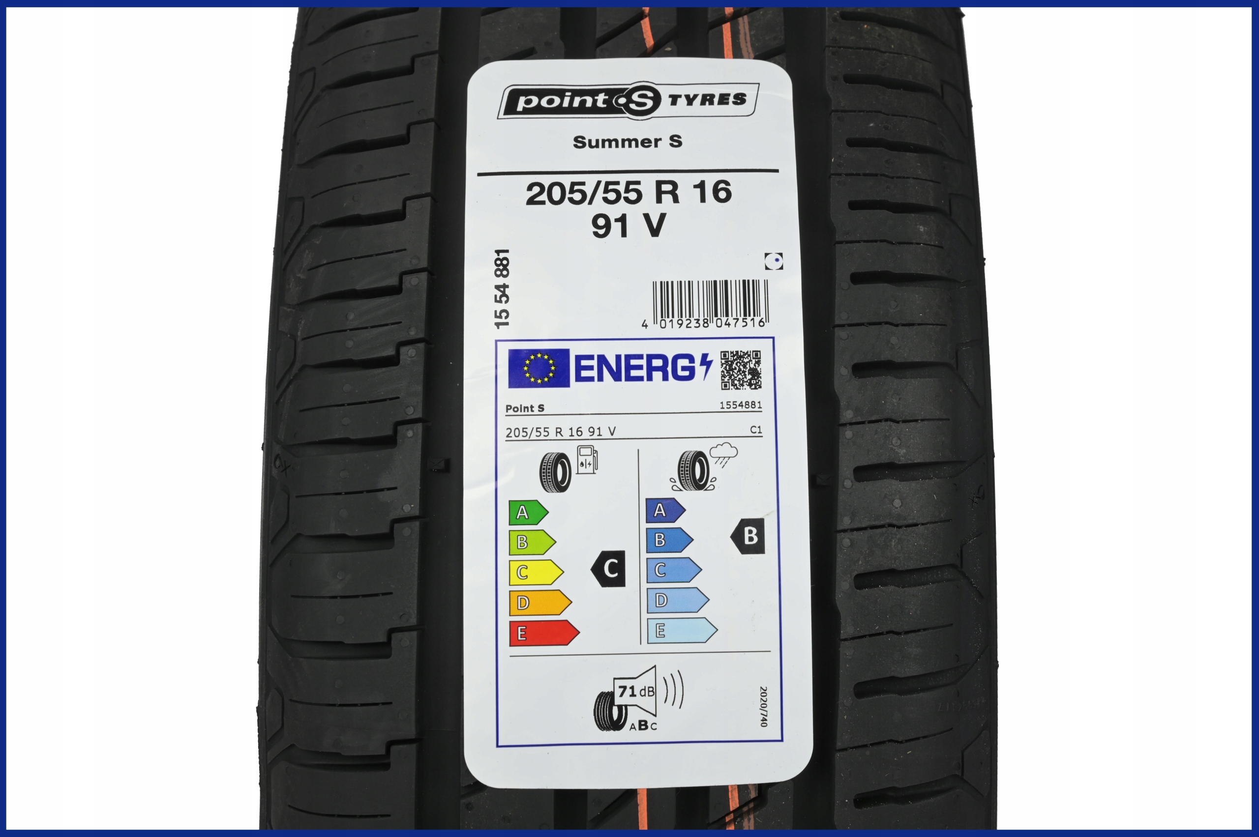 4 x 205 55R16 91V Summer S Point S LATO Mark Point S