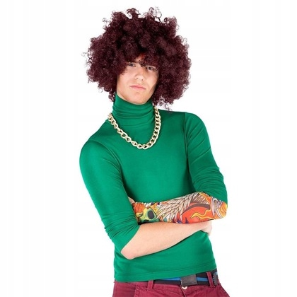 Peruka afro XXL brązowa /Arpex