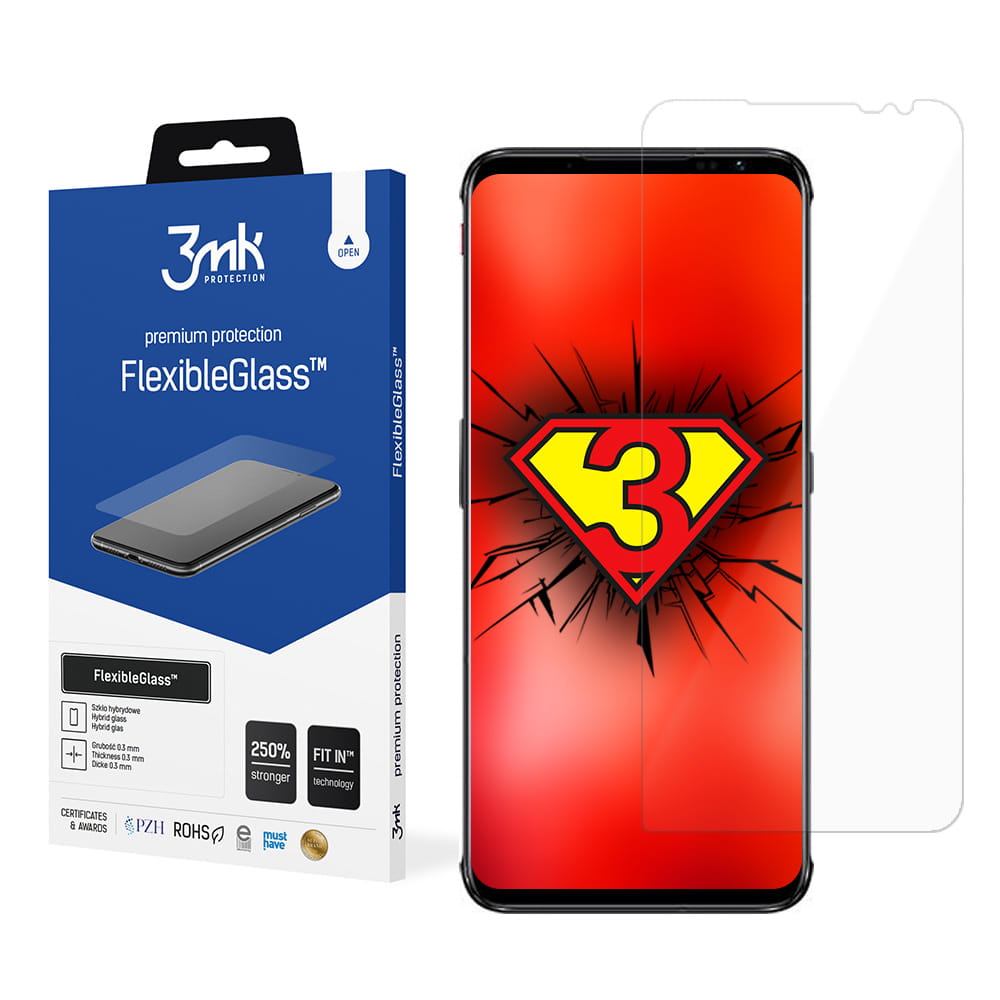 

Niepękające szkło do Zte Nubia Red Magic 6 5G 3mk