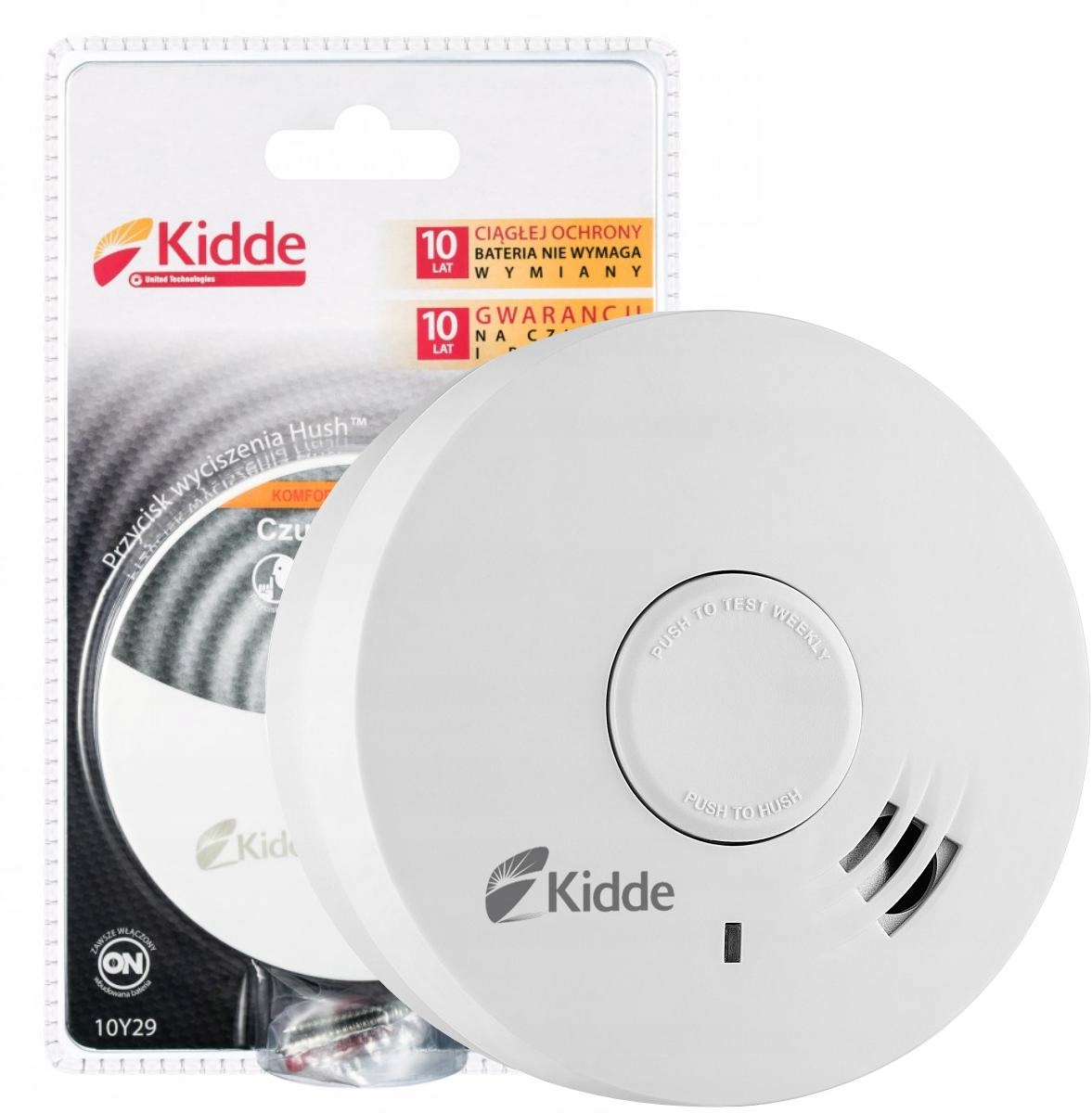 CZUJNIK DYMU OPTYCZNY Kidde 10Y29 akumulator 10lat