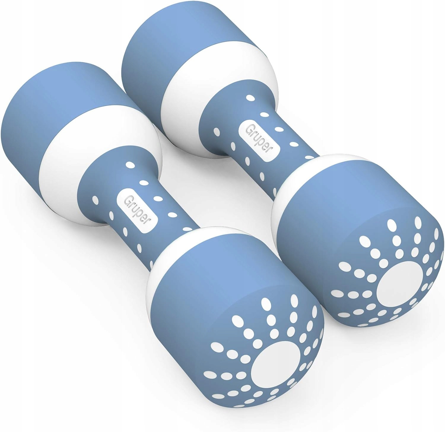 Hantle powlekane/gumowane regulowane Gruper 2x 5 kg