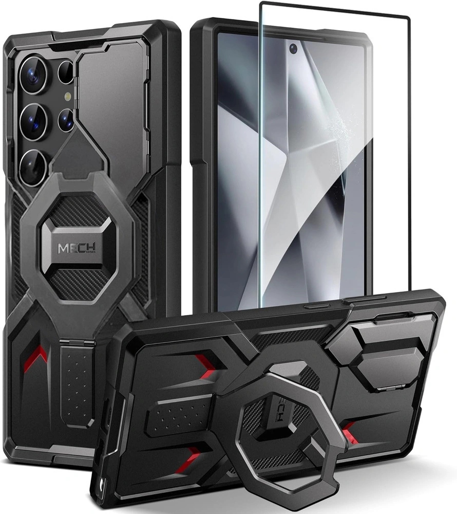 Pancéřové Pouzdro Tongate Mech Magsafe Pro Galaxy S25 Fe Ochrana Fotoaparátu Sklo