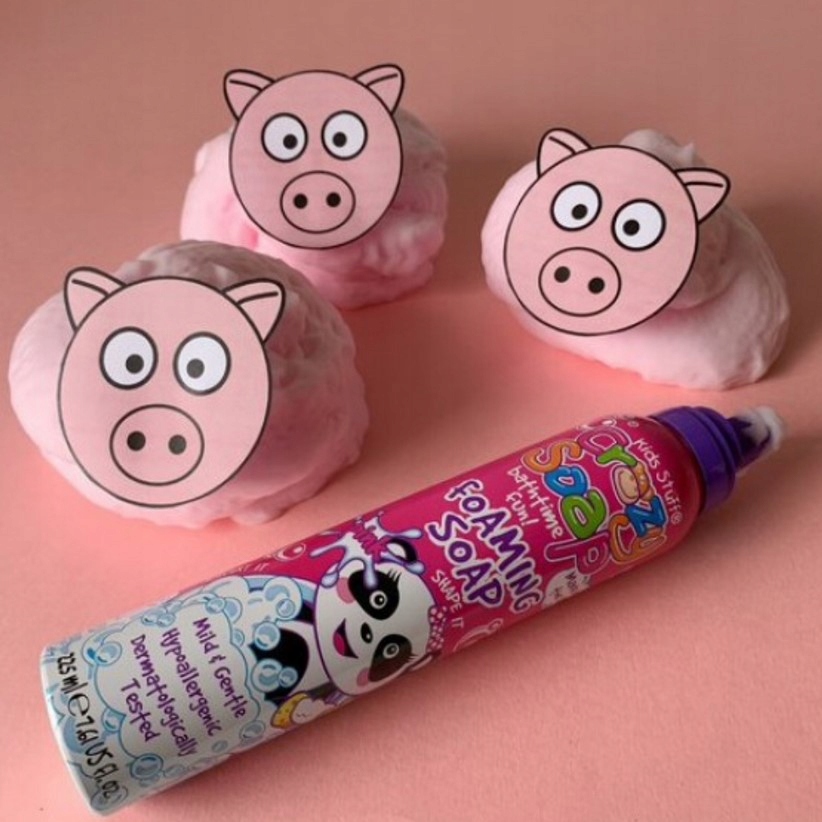 PIANKA DO KĄPIELI SENSORYCZNA WODOPIANKA DO MYCIA ZABAWY MODELOWANIA 225ML Marka inna