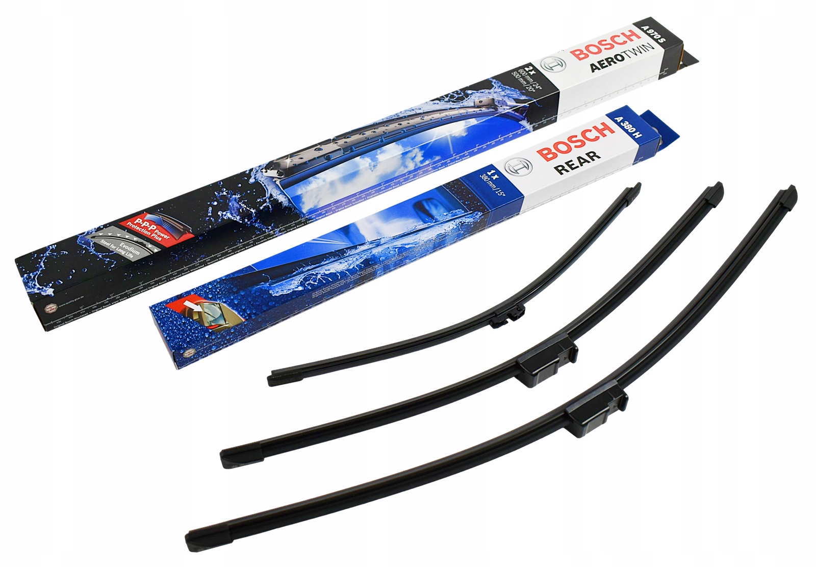 Bosch Wycieraczki Przód Tył Bmw X5 E70 Komplet