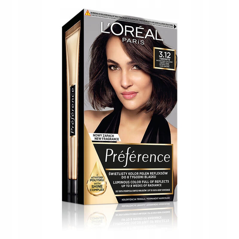 

Loreal Preference Farba 3.12 Toronto