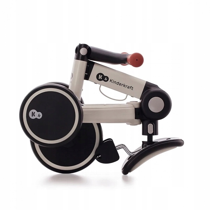 KINDERKRAFT ROWEREK DZIECIĘCY TRÓJKOŁOWY BIEGOWY 4TRIKE SILVER GREY Hamulec Brak