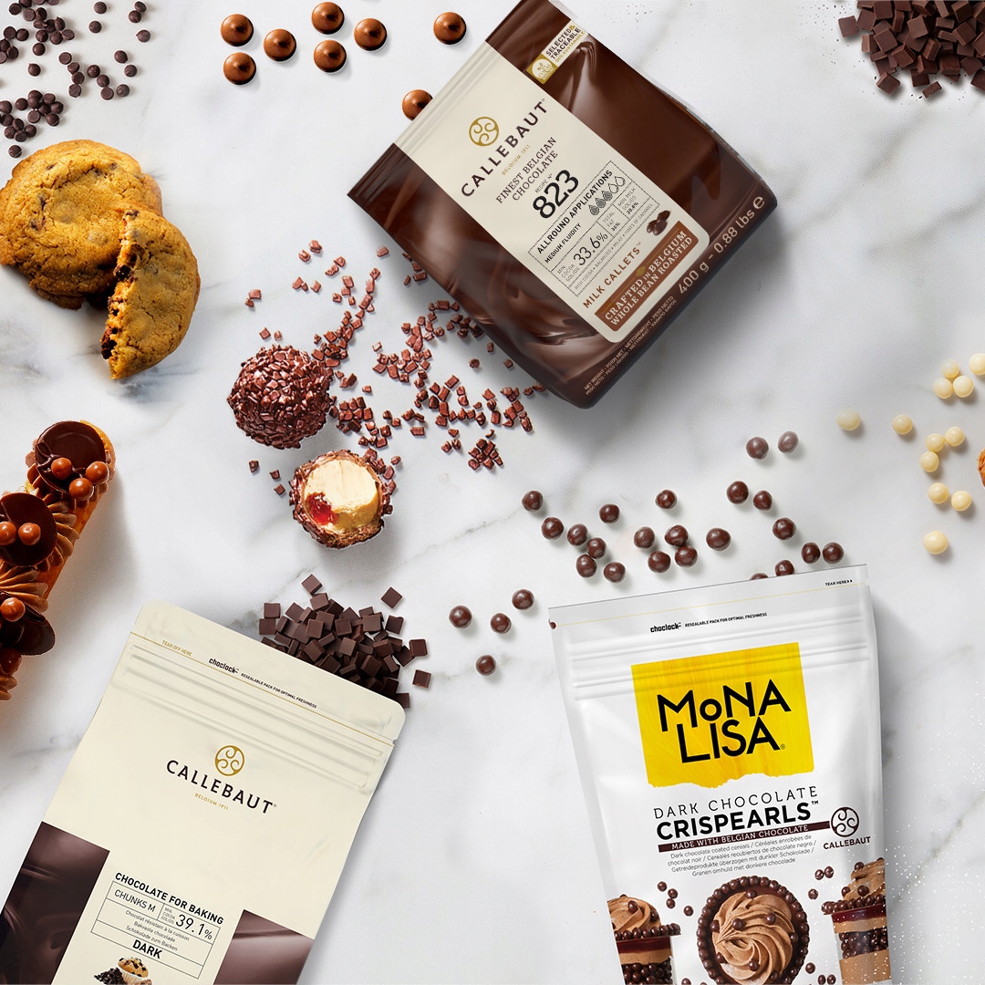 Czekolada Callebaut 823 MLECZNA do pralin 1kg Kod producenta 823-E1-U68