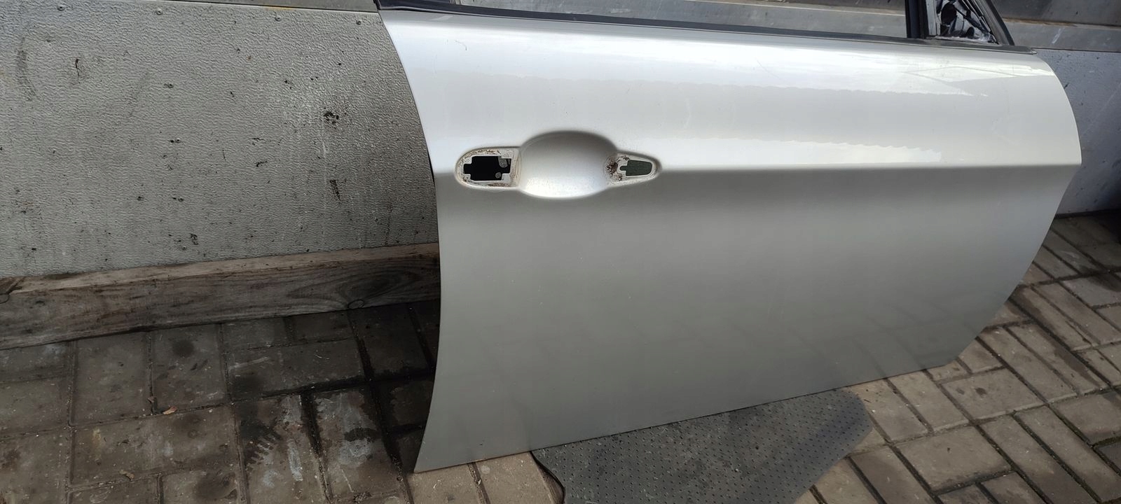 door front front right BMW E90 E91 354 354/7 TITAN SILBER