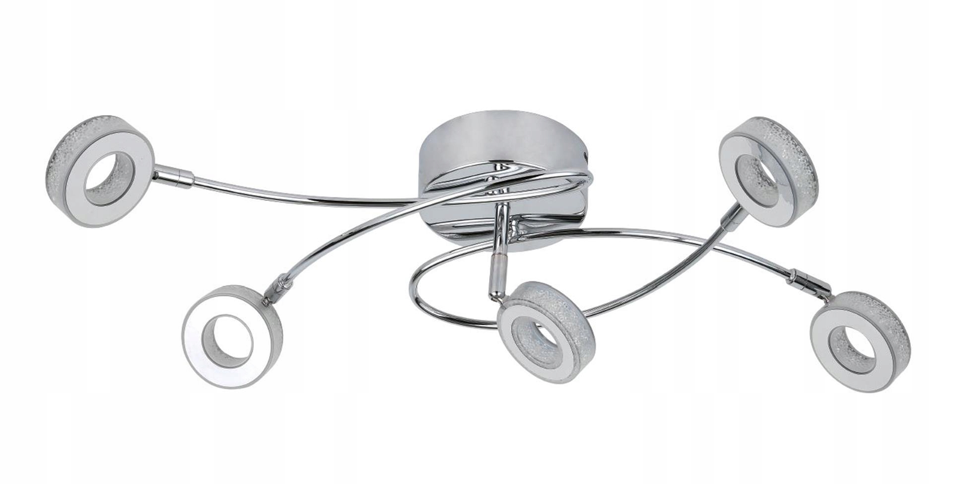 Závesná lampa Candellux Vinola 5 – svetelné body, integrovaný Led zdroj