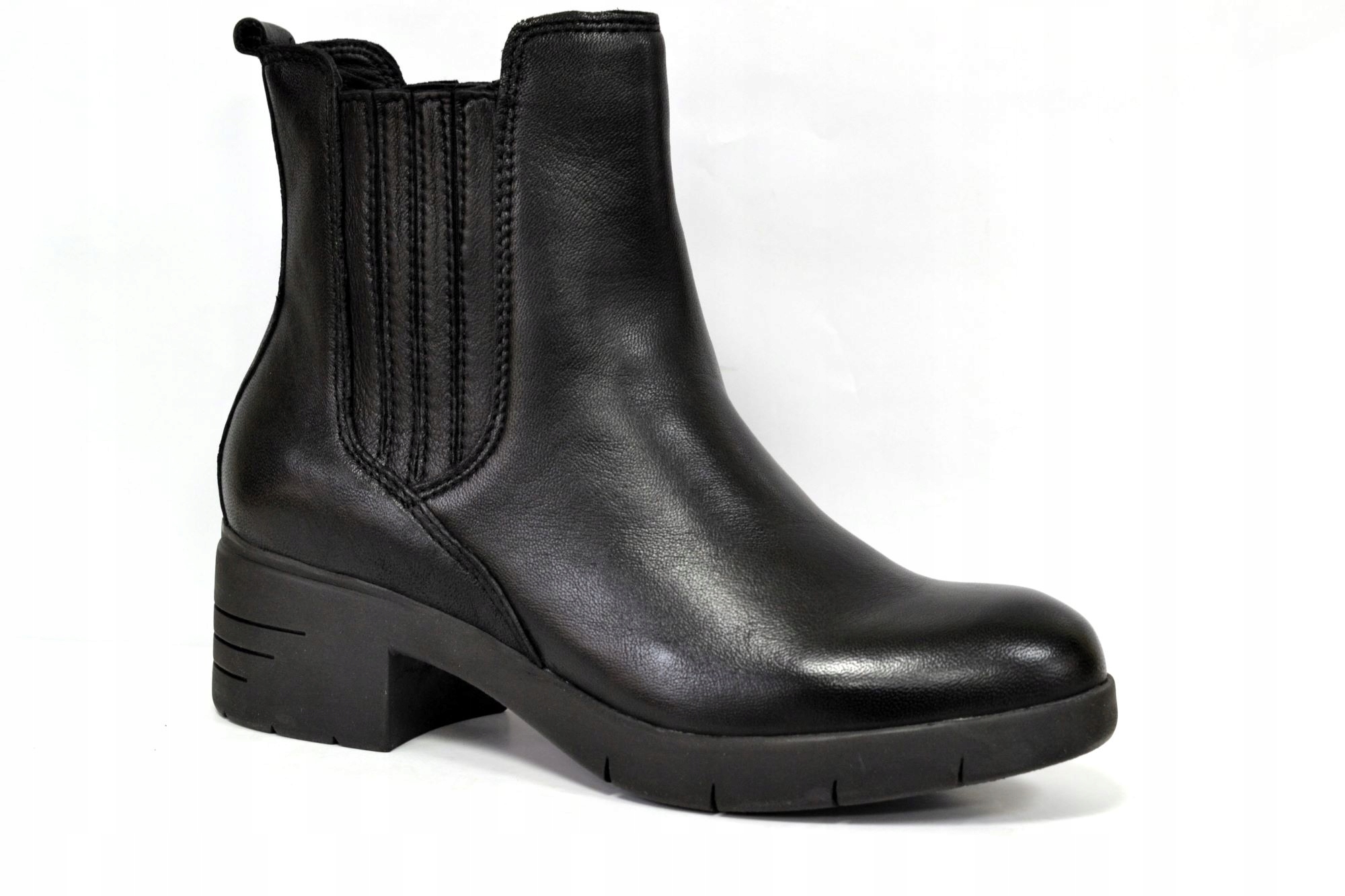 Marco Tozzi 25089-41 Kotníkové Boty Černé Tyčinky VEL.41