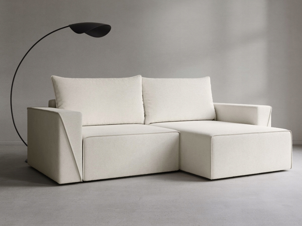 Kompaktní Rohová Sedací Souprava 245×160 Rozkládací Automat DL Kontejner Daisy O-sofa