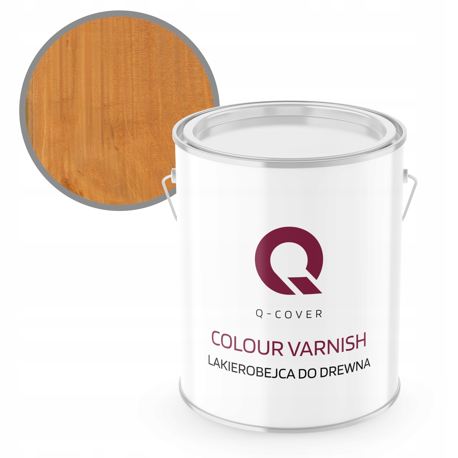 Lakovník Na Dřevo Rychleschnoucí 2,5L Dub Polomatný Výkonná Barva 3V1