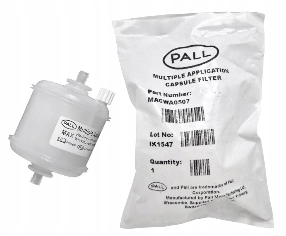 Kapslový Inkoustový Filtr Pall MACWA0507 5 um Originál