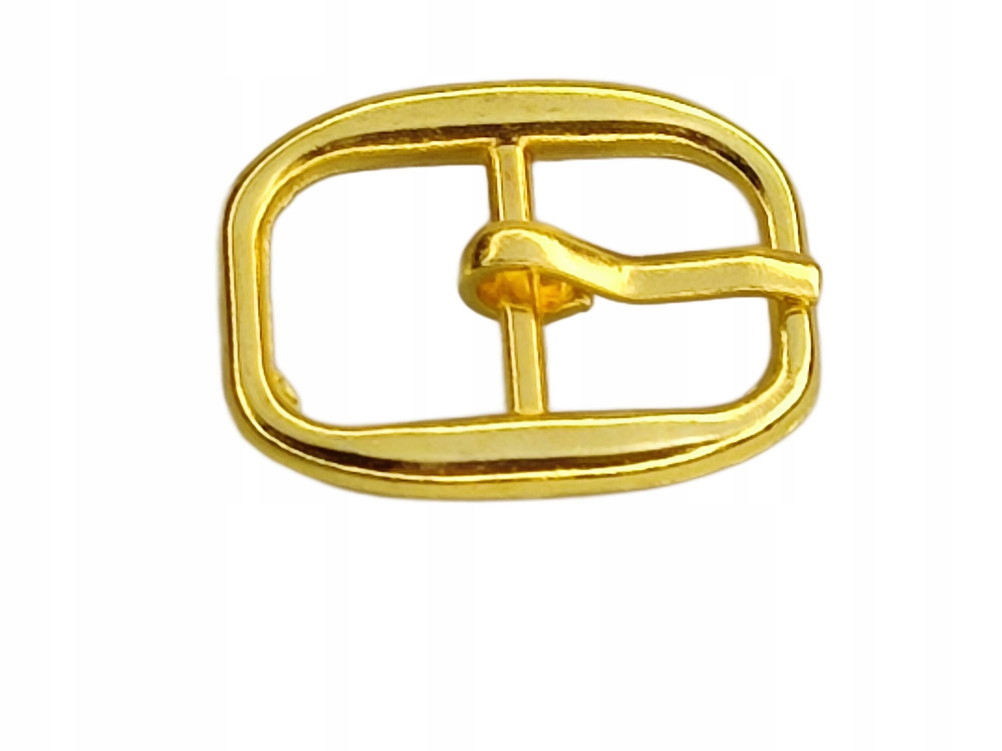 Kolíčky kovové přezky na boty 10 mm zlaté 100 kusů