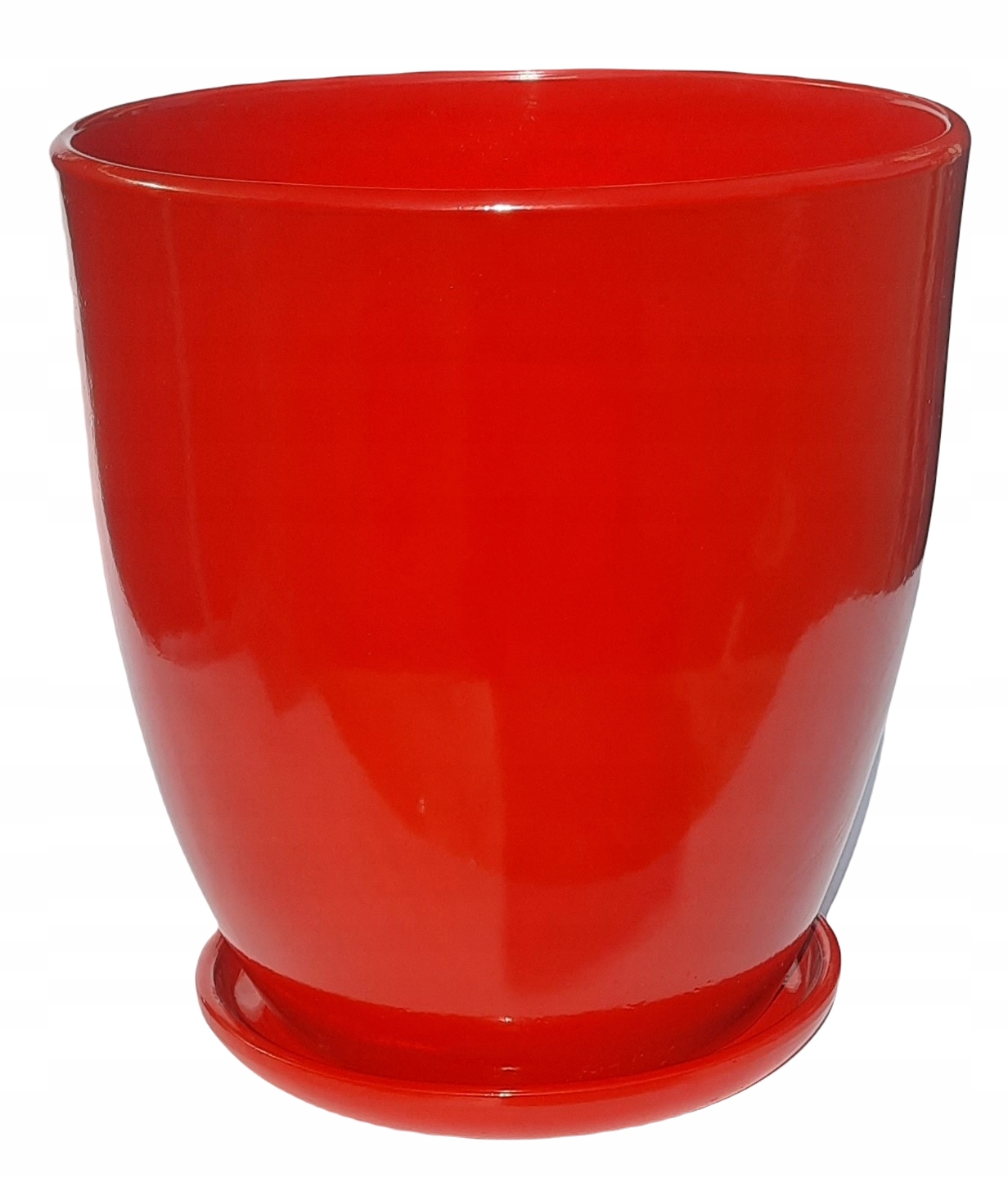 

Doniczka Osłonka Ceramiczna Czerwona