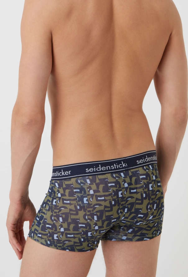 SEIDENSTICKER MAJTKI BOKSERKI MĘSKIE WIELOKOLOROWE 3 PACK XXL 3H5G2_D* Rozmiar XXL