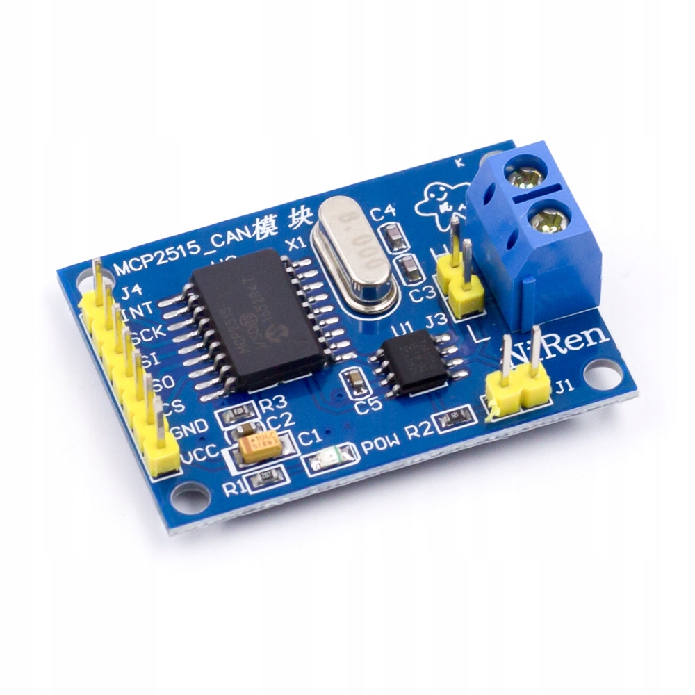 

Moduł Can-bus na MCP2515 Can Spi TJA1050 Arduino