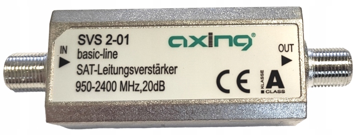 Wzmacniacz sygnału satelitarnego SVS 2-01 AXING !