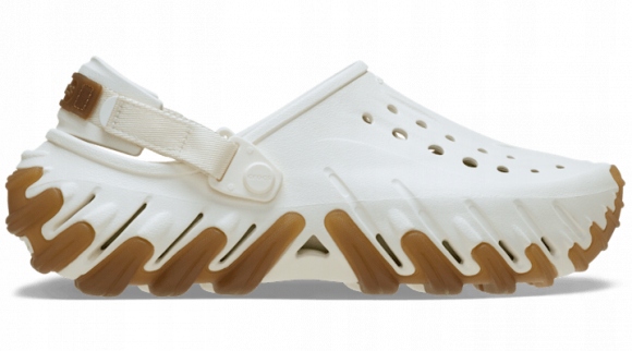 Nazouváky Echo Gum Crocs Clog M5/W7 37.5 Chalk