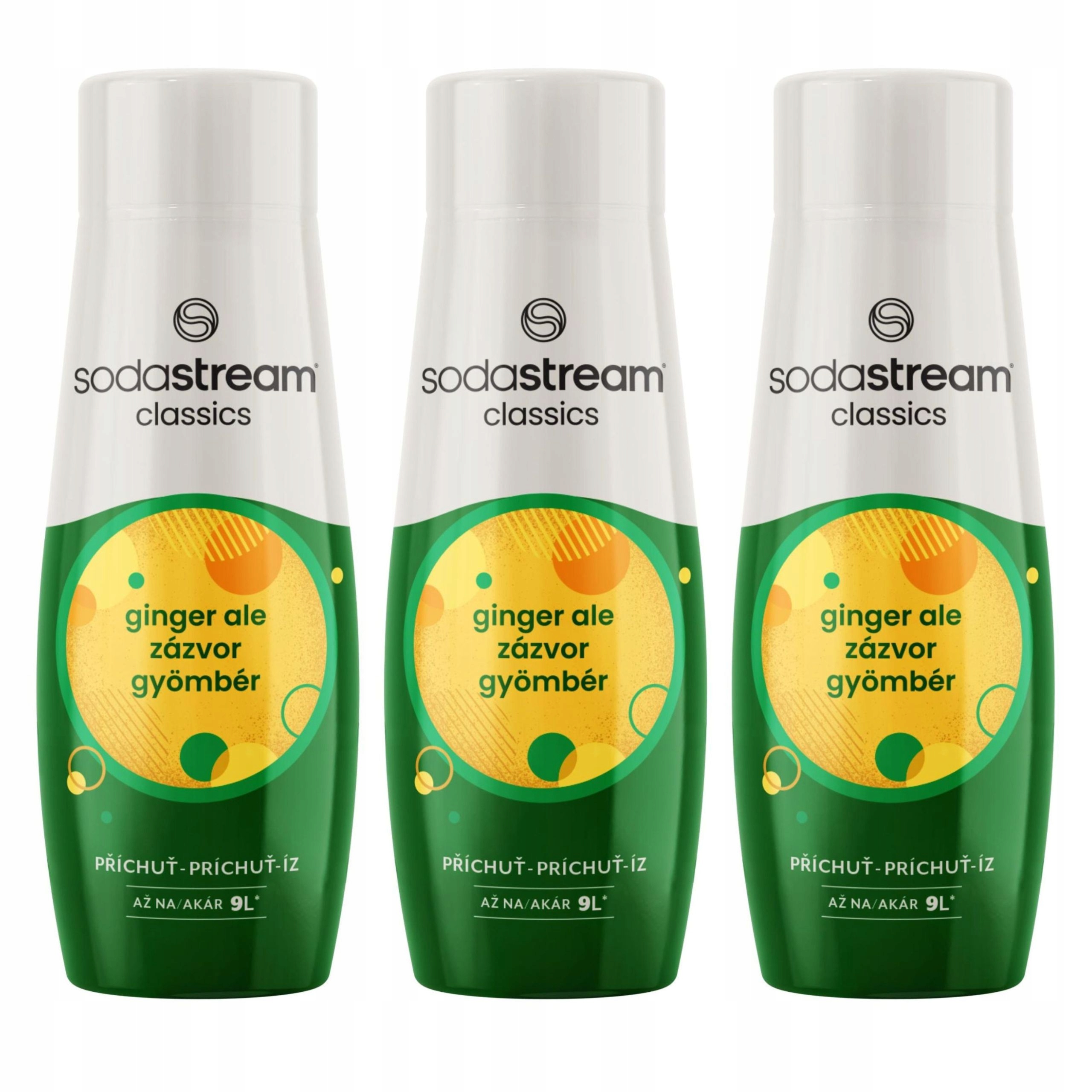 Syrop koncentrat sok SodaStream Imbir Ale 3 szt.