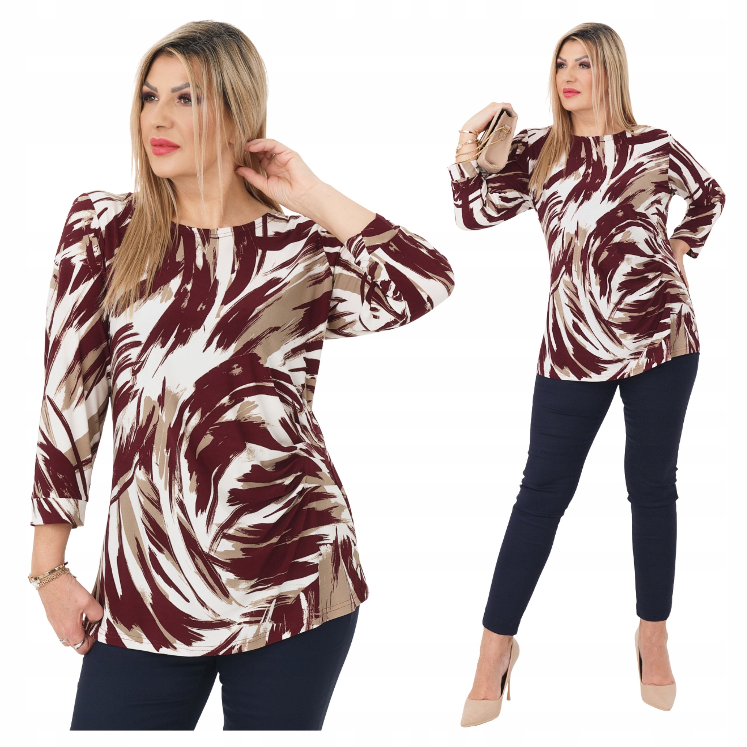 bluzka damska wyszczuplająca Polski Producent duże rozmiary