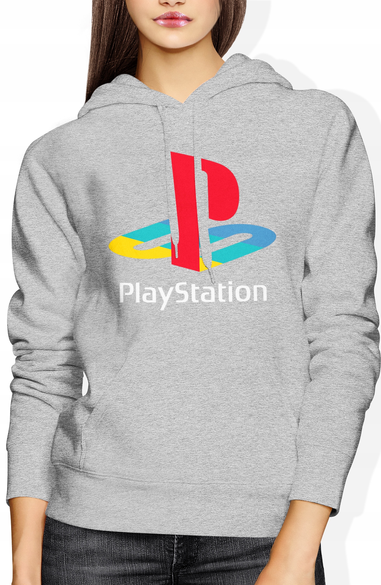

Damska Bluza Z Kapturem Playstation Ps PS5 R. S