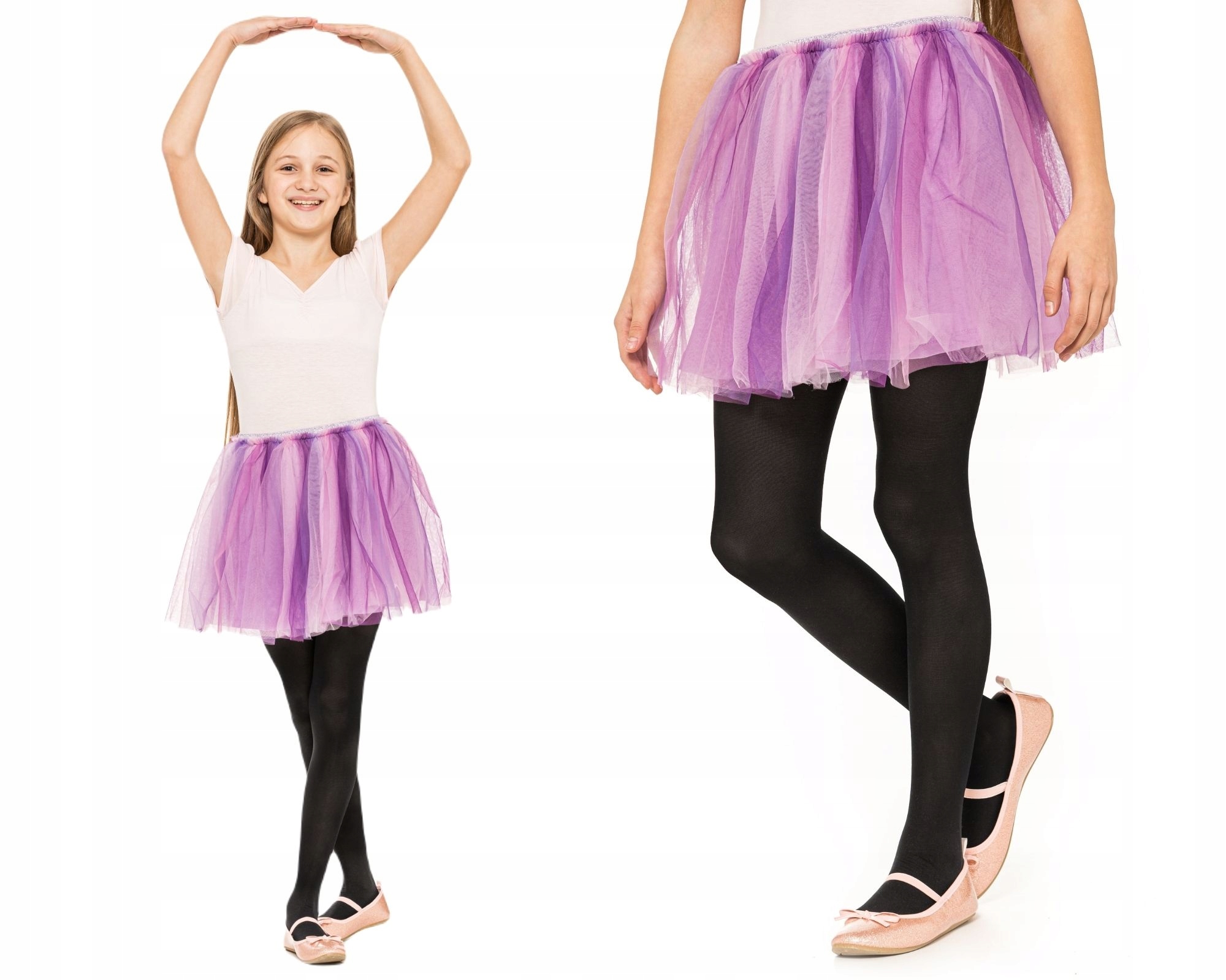 DZIEWCZĘCE RAJSTOPY DZIECIĘCE GŁADKIE RAJTKI 50DEN