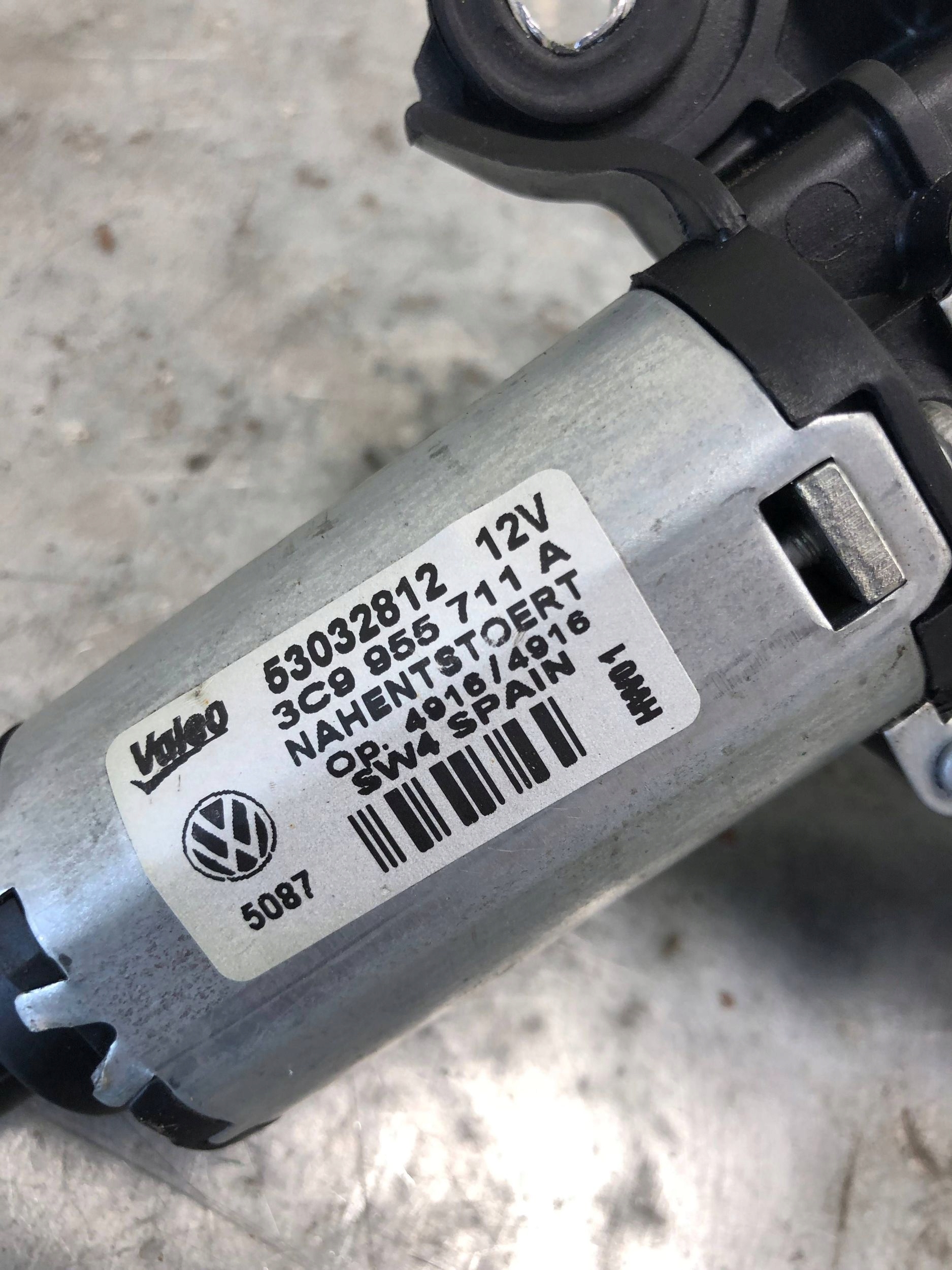motor ablaktörlők far VW PASSAT B6 KOMBI 3C9955711A