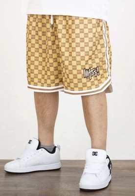Kraťasy Mass Higher Mesh béžové