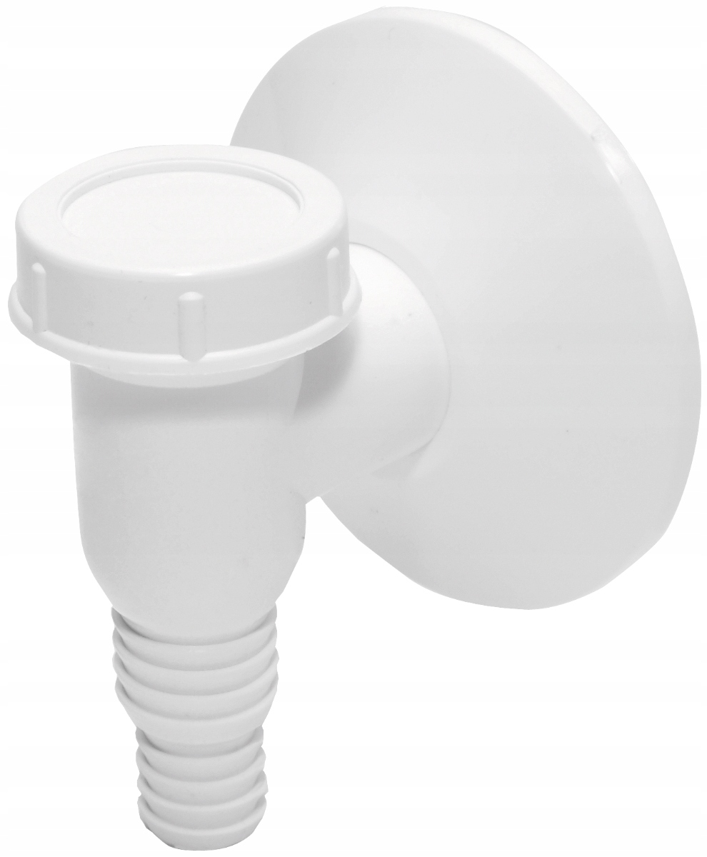 TYCNER SYFON PRALKOWY NATYNKOWY BIAŁY